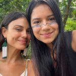 Nathalie Kelley Instagram – When I first came across @ninagualinga and her incredible work a few years ago, the idea of visiting her in her village of Sarayaku was a distant dream. That dream was recently made a reality when I was invited to celebrate @ninagualinga’s 30th bday surrounded by her friends, family and ayllu (community). What a privilege for @andresalonso7 and I to wake up and drink Guayusa with her mama, and listen as she interpreted our dreams and shared her wisdom. What bliss  to swim in these crystalline waters and appreciate the beauty of a primary rainforest, lovingly managed by the Kichwa community. I know our respective Quechua and Kichwa ancestors were and still are connected by language and culture and by a shared reverence for Pachamama… thank you @ninagualinga @helenagualinga @inayusiren for welcoming me to Sarayaku, the first of many trips I hope to make you this magical part of the Amazon. 🔹And thank you @andresalonso7 for saying yes to this trip of a lifetime. The image of you drinking chicha will be forever embedded in my memory 😂.