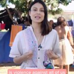 Nathalie Kelley Instagram – Indigenous women’s bodies have been subjugated to violence and exploitation since “Brazil” was first invaded over 500 years ago. Similarly the lands and waters they they have protected with their lives have been subjected to unspeakable destruction. The catastrophic droughts and fires ravaging biomes like the Amazon right now are a direct consequence of this unchecked violence.  At the 3rd Indigenous Women March in Brasilia I saw a young girl break down in anguish as she recounted how land grabbers were threatening to dig up the grave of her father, the Cacique, in order to terrorize them into giving up their land. These same land grabbers then burned 2000 hectares of primary rainforest in order to clear it and the subsequent smoke forced her community from their ancestral home. The animals that once lived in that forest, the once clean waters, the charred trees – are as much victims of this violence as these women are. We cannot address these issues separately, and we cannot afford to pretend that this violence doesn’t not extend to us. It has just been confirmed that the Amazon is at its tipping point, no longer a carbon sink helping us in the fight against climate change, but now due to our ambivalence and lack of action – one of Earths most critical ecosystem is on the brink of collapse. Once it goes we will all suffer for it… my plea is for us to wake up! Our leaders (on either side of the political spectrum) are not doing enough. This is an EMERGENCY. 🚨