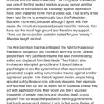 Nathalie Kelley Instagram – Suggested accounts to follow: @womenwagepeace @jewishvoiceforpeace @sharonbrous @gabormatemd 
Suggested reading: Jonathan Kuttab’s Beyond a Two State Solution 🕊️ Comments off because your arguments that ANY violence is justified are doing more harm than good 🙏🏽 Sending up prayers for justice, peace, liberation and the end of suffering for ALL living beings 🙏🏽