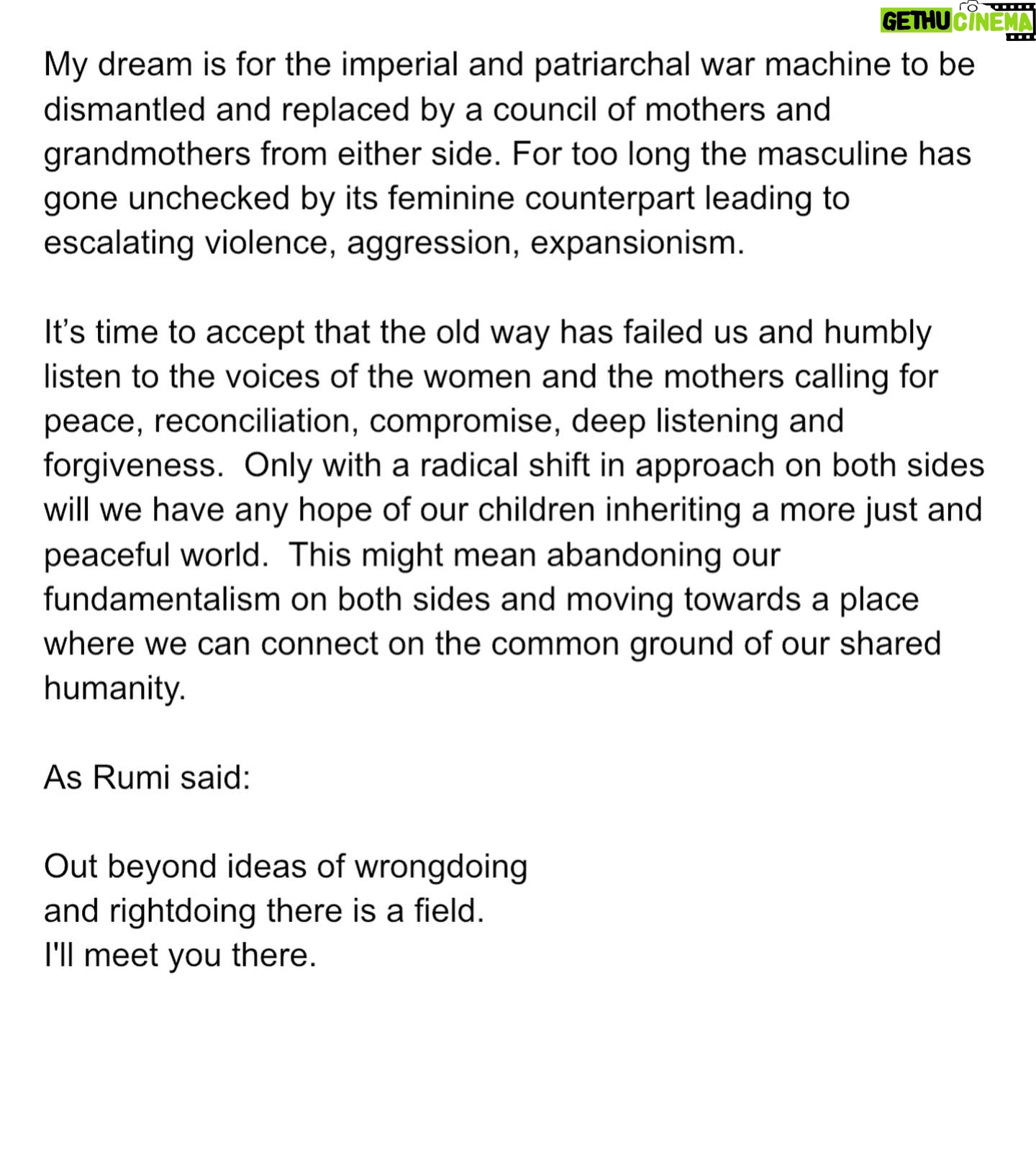 Nathalie Kelley Instagram - Suggested accounts to follow: @womenwagepeace @jewishvoiceforpeace @sharonbrous @gabormatemd Suggested reading: Jonathan Kuttabβs Beyond a Two State Solution ποΈ Comments off because your arguments that ANY violence is justified are doing more harm than good ππ½ Sending up prayers for justice, peace, liberation and the end of suffering for ALL living beings ππ½
