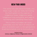 Nathalie Kelley Instagram - This last week saw the release of my interview on one of my favorite podcasts: @gangofwitches (if you haven’t subscribed yet, you won’t be disappointed, Jo curates an excellent array of guests. All those who love Ibiza should listen) AND the debut of what I’m sure will be one my new favorite podcasts @newfoodorderpod. I’ve included the link to both in my bio. In @gangofwitches I discuss the Brazilian election, the importance of biodiversity and its connection to cultural diversity, as well as some of my personal story. And on @newfoodorderpod the topics revolve around agriculture, ancestral food systems, and the history of death by poisoning from agro-chemicals in my own family 💔it’s an honor to be featured on both, I’m always so grateful for the opportunity to discuss my passion for regenerative agriculture (and my new obsession with agroforestry) and I hope these interviews shine a light on some of the very personal reasons behind my crusade against the industrial agricultural food complex, while providing hope for our future rooted in a return to ancestral knowledge systems. 🙏🏽🌿