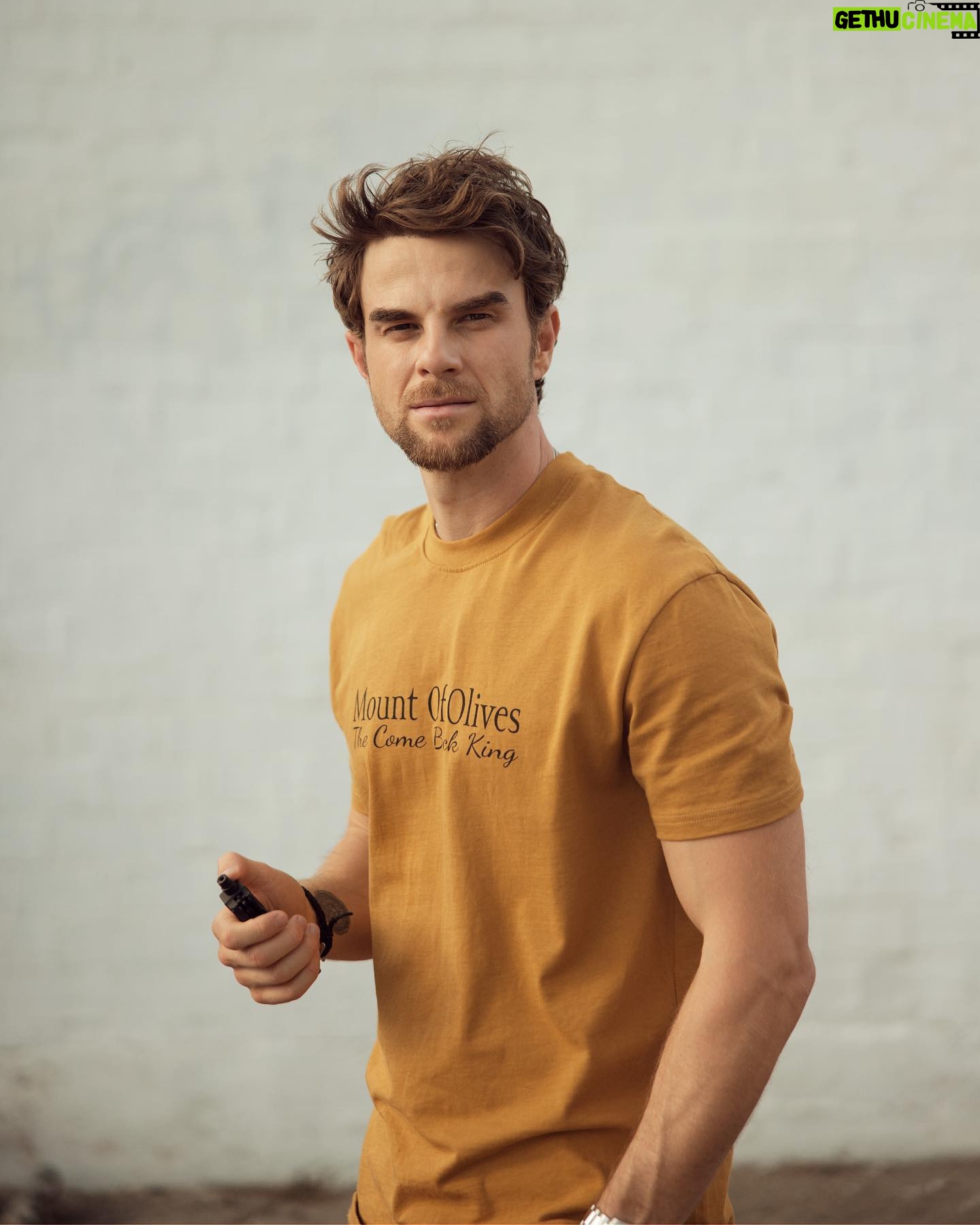Nathaniel Buzolic Instagram - Mount of Olives - The come back King @palmsundaysco tee is now available The best thing about knowing Jesus (Yeshua) is knowing He is coming back. There is no mystery about that, and there is no confusion where he is returning to. The only unknown is how much longer we must patiently wait. We, the believers don’t worry about the when or at least we shouldn’t. It’s the why & the what needs to be done until His return that we as modern day Christian’s must constantly understand and pursue. Waiting for the come back King This Tee comes in three colors, This Gold, royal blue and navy - available at palmsundaysco.com $35.00 shipping