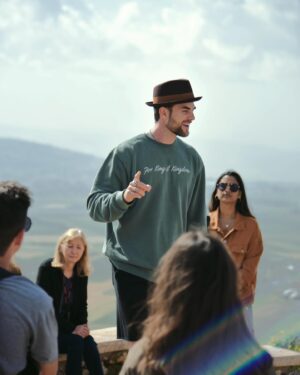 Nathaniel Buzolic Instagram - Palm Sundays 2023 tour
Had the privilege to teach the Bible in Israel, baptize and commission my friend Daniel and show other believes where God’s promise can be put on display. 

Photo credit : @courtneypeplin