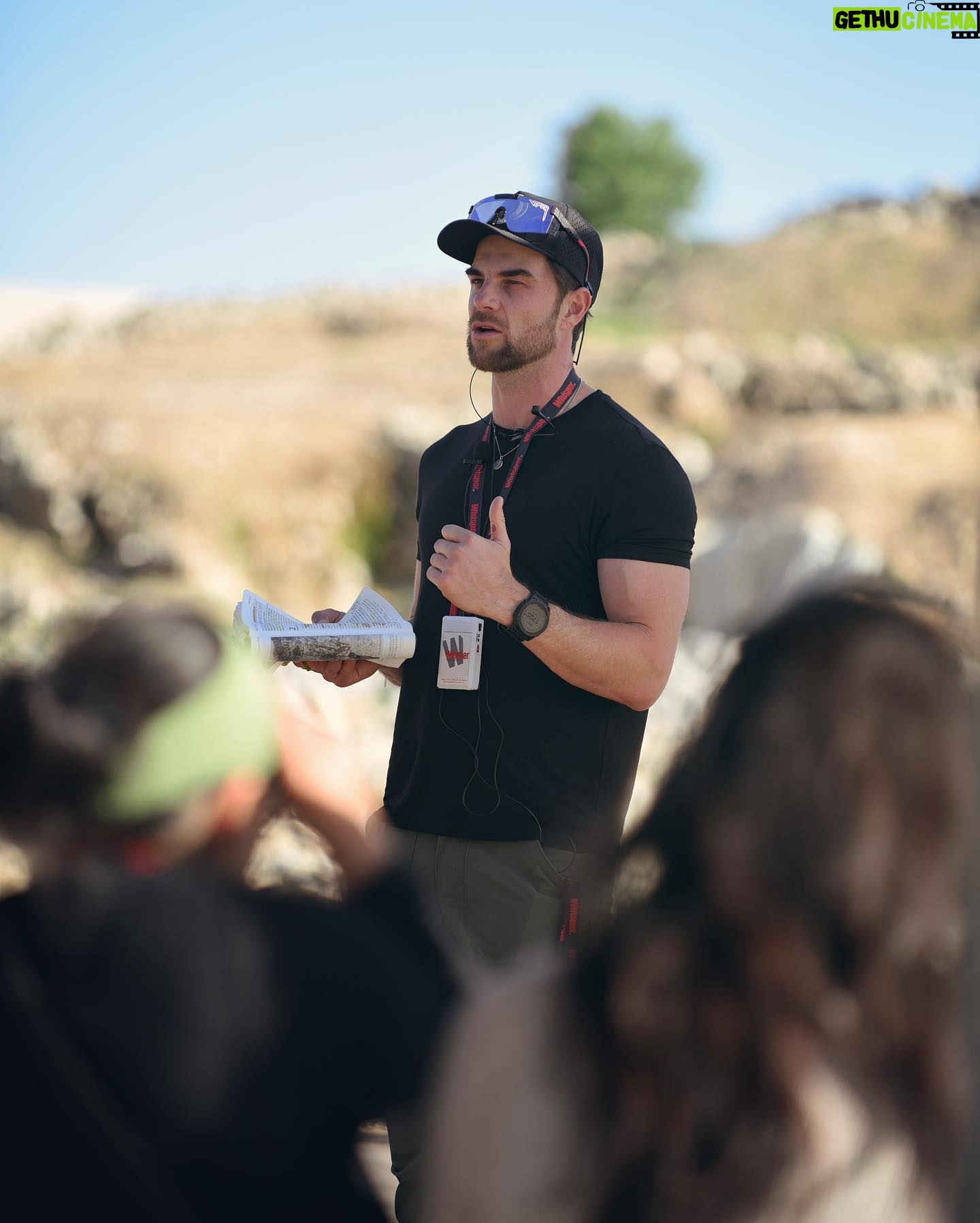 Nathaniel Buzolic - 81.6K Likes - Palm Sundays 2023 tour
Had the privilege to teach the Bible in Israel, baptize and commission my friend Daniel and show other believes where God’s promise can be put on display.
Photo credit : @courtneypeplin