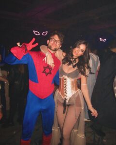 Nathaniel Buzolic Instagram - First purim in Israel. Thank you @studio_stylish_ for the amazing costume. Thank you @liyanoga.x for being the best girlfriend of all time.