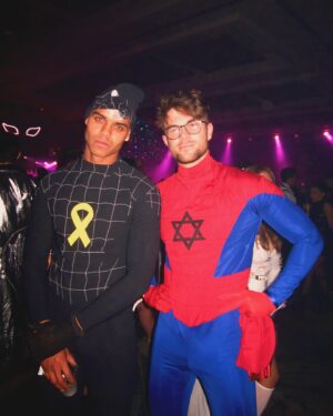 Nathaniel Buzolic Instagram - First purim in Israel. 

Thank you @studio_stylish_ for the amazing costume. 

Thank you @liyanoga.x for being the best girlfriend of all time.