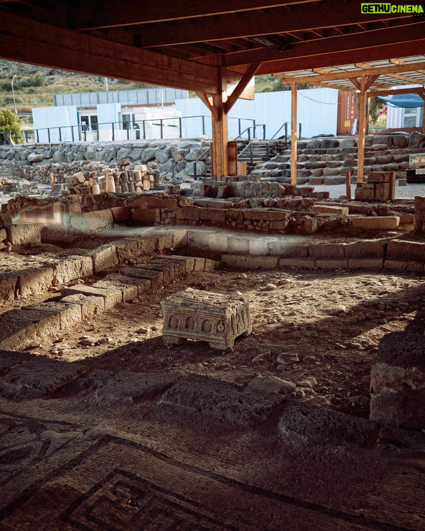 Nathaniel Buzolic Instagram - This is a first century synagogue in magdala, located in northern Israel. It Dates back some 2,000 years. I have little doubt that Jesus came & taught the mysteries of God to first century Jews here in this ancient synagogue. Mary Magdalene who is mentioned in the gospel accounts was also from Here, hence Magdalene - magdala. Mary from magdala. We also know from the gospels that Jesus went from town to town in this region of Israel preaching the Good news of God. We have records of Jesus teaching in the synagogue of Nazareth & the synagogue of Capernaum. So it’s safe to say if Jesus has any connection to this town He most certainly stepped foot in the remaining boundaries of this structure. Jesus more then likely cast out demons (as was the case with Mary) & most importantly Jesus would have revealed & reminded the people of his time about The undeniable truth of GOD found in the Torah. This synagogue which has now been Uncovered & discovered proves that Jewish life was In this land long before any sort of ‘Palestinian’ identity had even been crafted. Why is this important? It’s important because any where you throw a stone in this land you uncover JEWISH HISTORY. Which means the Jews are in fact the ancestral people group of this land. Sadly Pro-Palestinian groups attempt to make the argument that Israel doesn’t exist & is somehow stolen land. But it’s history that doesn’t support this poorly constructed argument. & If history has to be ignored & truth literally bulldozed in order to gain momentum you know you might be supporting a not so “honest” movement. I have come across so few pro Palestinian activists online who call for co-existence or peace with Jewish people. Instead it’s all about removing Jewish people by any means necessary, destroying Jewish life & leaving out key details in historical events when explaining this conflict. Palestinians with Israeli citizenship live freely across ALL places in israel, but you won’t find a single Jew living in a Palestinian controlled area, Why? Because they would likely be murdered. Those who desire ethnic cleansing - Hamas (Palestinian) Those who practice apartheid - (Palestinian government) Truth