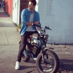 Nathaniel Buzolic Instagram - So I went & purchased my first @super73 S2 e-bike about 2 month ago… haven’t been to a gas station since 🤙🏼 I cruise passed them. 40 mile range on a full charge when using throttle only and you can hit speeds up to 32mph Big shout out to the crew down at @irvlabs who were kind enough to gift me with this hard shell basket accessories. That had an easy installation. So if you also have an @super73 & wanna make your Trader Joe runs runs easier check them out. This will not be my last @super73 purchase that’s for sure.