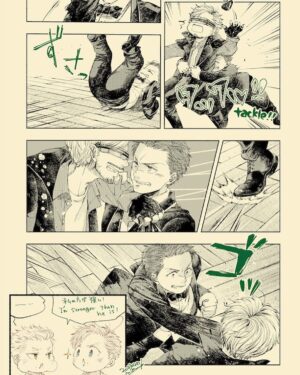 Navia Robinson Instagram - :’) @392_mikuni is a brilliant artist who turned us into comic book characters again. I’m floored!! Zoom in, look at the details, stay awhile… :O

Episodes 103, 104, and 105 of Gotham Knights are depicted here (and 
available to stream on The CW or @hbomax *wink wink*)