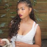 Navia Robinson Instagram - A couple of nights ago with @DiorBeauty @Dior #JadoreDior :’)) #FlowersAreGold
