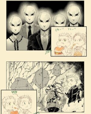 Navia Robinson Instagram - :’) @392_mikuni is a brilliant artist who turned us into comic book characters again. I’m floored!! Zoom in, look at the details, stay awhile… :O

Episodes 103, 104, and 105 of Gotham Knights are depicted here (and 
available to stream on The CW or @hbomax *wink wink*)