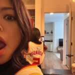 Navia Robinson Instagram – Thank you @atlhawks #TrueToAtlanta ❤️‍🩹❤️‍🩹 wearing with #pride and #joy