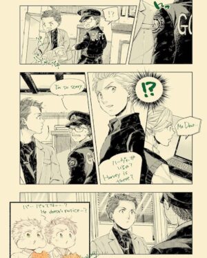 Navia Robinson Instagram - :’) @392_mikuni is a brilliant artist who turned us into comic book characters again. I’m floored!! Zoom in, look at the details, stay awhile… :O

Episodes 103, 104, and 105 of Gotham Knights are depicted here (and 
available to stream on The CW or @hbomax *wink wink*)