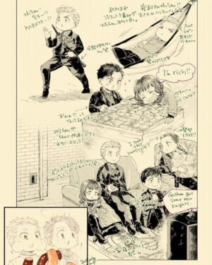 Navia Robinson Instagram - :’) @392_mikuni is a brilliant artist who turned us into comic book characters again. I’m floored!! Zoom in, look at the details, stay awhile… :O

Episodes 103, 104, and 105 of Gotham Knights are depicted here (and 
available to stream on The CW or @hbomax *wink wink*)