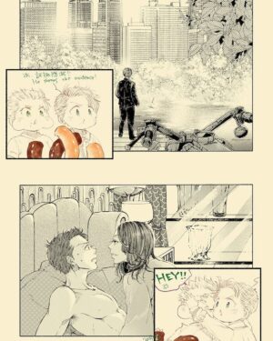 Navia Robinson Instagram - :’) @392_mikuni is a brilliant artist who turned us into comic book characters again. I’m floored!! Zoom in, look at the details, stay awhile… :O

Episodes 103, 104, and 105 of Gotham Knights are depicted here (and 
available to stream on The CW or @hbomax *wink wink*)