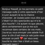 Nawell Madani Instagram - QUI ÉTAIT LÀ CE RODAGE? ET QUELLE VILLE? Merci Nice, Nantes, Lyon… pour ces magnifiques Standing Ovation. Merci pour vos mots, sur Insta où dans ma chambre d’hôtel, qui me réconforte loin des miens. Couper le jeûne en solo, laisser mon petit bébé…c’est dure mais quand je vous vois debout, je me sens beaucoup beaucoup moins seule 🫶🏽 À quelques semaines du Théâtre des Champs Élysées où 10 000 personnes viendront voir « NAWELL TOUT COURT »… La pression et l’excitation montent petit à petit 💪🏽 Je chine pour le show. On travaille avec l’équipe dans le moindre détails pour faire kiffer. Hâte de vous retrouver à Paris et en tournée. @agapeprod.fr @stephanecohenimpresario