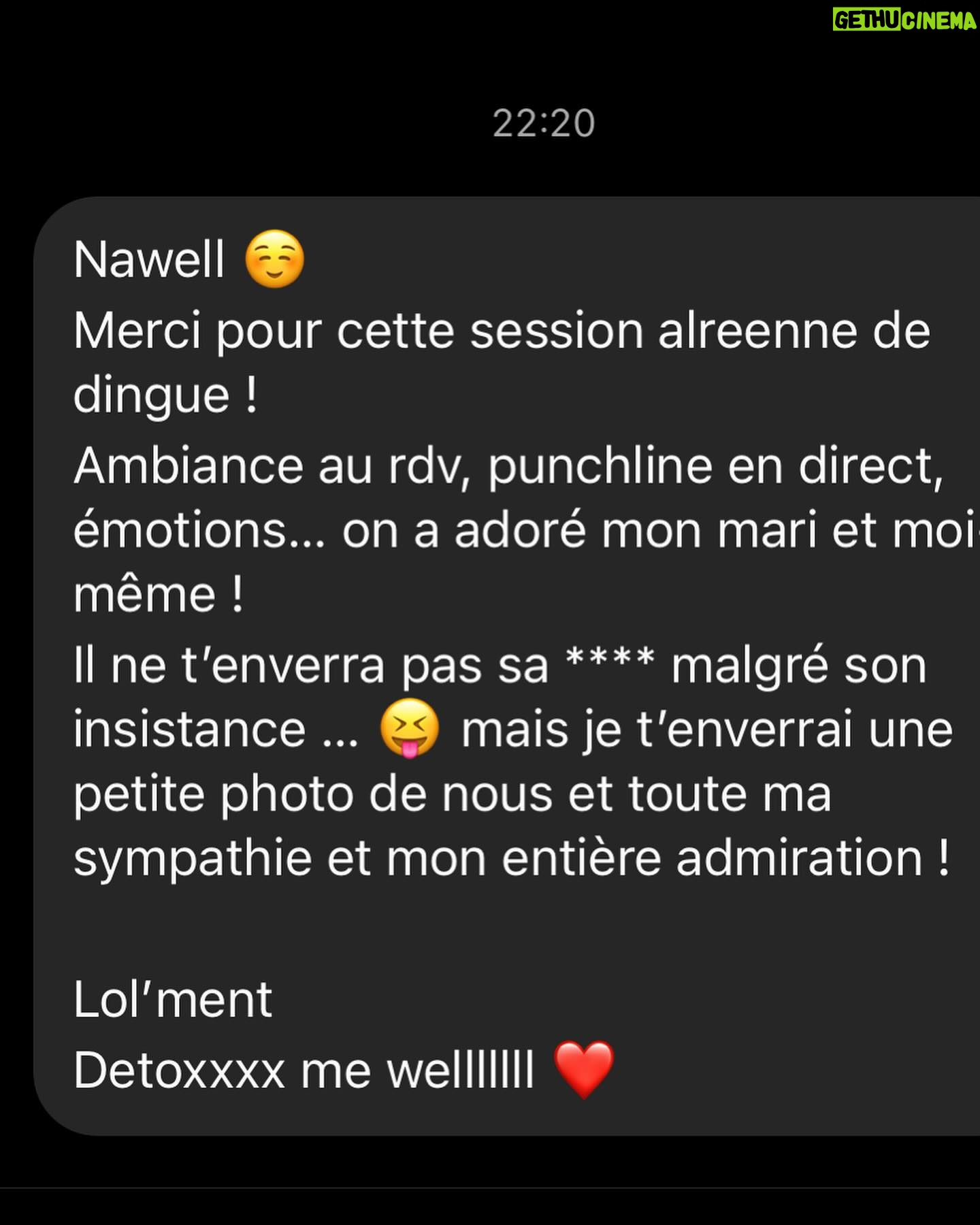 Nawell Madani Instagram - DUMP de la semaine Alger pour de la prod C à vous pour la promo du spectacle Gâteau de ma fille Auray en rodage #StandingOvation St Philibert Message du public du Théâtre de l’Ouest Retour à Bruxelles pour le tournage Paris en mode coach avec de jeunes acteurs et actrices