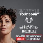 Nawell Madani Instagram - PARIS ET BRUXELLES ON EST COMPLET! ♥️🔥 @agapeprod.fr ON RAJOUTE DES DATES!!! Heureuse de vous annoncer qu’on rajoute des dates au DÔME DE PARIS & CIRQUE ROYAL DE BRUXELLES ⚠️ Retrouvez les dates dans ma bio ou www.nawellmadani.fr Merci Bruxelles pour ce magnifique rodage! Vous êtes au top Si t’étais là, laisse un commentaire 😘 Merci à l’équipe du @nouvelact pour le rodage! A vite ♥️❤️