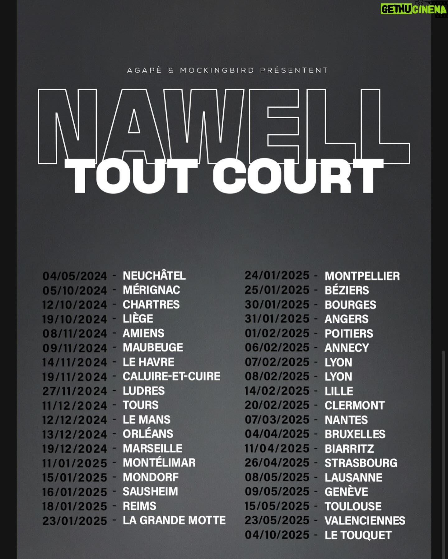 Nawell Madani Instagram - PARIS ET BRUXELLES ON EST COMPLET! ♥️🔥 @agapeprod.fr ON RAJOUTE DES DATES!!! Heureuse de vous annoncer qu’on rajoute des dates au DÔME DE PARIS & CIRQUE ROYAL DE BRUXELLES ⚠️ Retrouvez les dates dans ma bio ou www.nawellmadani.fr Merci Bruxelles pour ce magnifique rodage! Vous êtes au top Si t’étais là, laisse un commentaire 😘 Merci à l’équipe du @nouvelact pour le rodage! A vite ♥️❤️