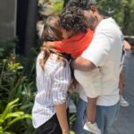 Nayanthara Instagram - Can’t explain how we three felt when we saw u after a long 20 days of schedule! We really missed you! 😇😇❤️❤️❤️❤️🧿🧿 I Love you my everything ❤️❤️🧿🧿