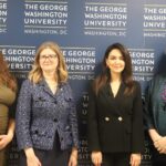 Nazanin Boniadi Instagram - It was a pleasure to join Dean Alyssa Ayres of the George Washington University Elliott School of International Affairs for an inspiring evening with GW students. We discussed #WomanLifeFreedom, the ongoing struggle of the Iranian people against tyranny, the role of unity and how to be an effective advocate agitating for democracy. The students asked incredibly insightful and informed questions – the future is bright. Link in bio.