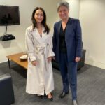 Nazanin Boniadi Instagram - Thanks to Foreign Minister Penny Wong and South Australian Premier Peter Malinauskas for meeting me today to discuss ways to support the Iranian people in their struggle for secular democracy and strengthening Australia’s actions in holding the Islamic Republic to account. This includes not only designating the IRGC as terrorists, but also revoking visas of regime officials and dependents and instead providing a safe haven for dissidents like @shilan.mirzaee18. We also discussed the need to have #genderapartheid recognized under international law. Thanks also to the @sydneypeacefoundation for this opportunity in conjunction with the 2023 Sydney Peace Prize. And to the @carlazampatti Foundation for supporting this year’s program.