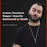 Nazanin Boniadi Instagram - Prominent Iranian rapper Toomaj Salehi has been sentenced to death by an Islamic Revolutionary Court on charges of “spreading corruption on earth.” Toomaj was initially violently abducted and detained by authorities in October 2022 for supporting the nationwide anti-government protests triggered by the killing of 22-year-old Mahsa Jina Amini by the morality police in Iran. He is known for using his lyrics to openly and courageously criticize the regime in Iran on issues such as corruption, widespread poverty, state executions, women’s rights, and the killing of protesters. Swipe to read more about his case and take action. 🚨 WHAT CAN YOU DO: 1. Sign the 2 petitions in our bio. 2. Send an automated tweet to officials. 3. Use our email template to send emails to officials. 🔗 All links in our bio. #ToomajSalehi #FreeToomaj #توماج_صالحی