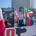 Nazanin Boniadi Instagram - #FreeToomaj • Los Angeles rally • April 28, 2024. #WomanLifeFreedom #MojahedKourkour #RezaRasaei #AbbasDeris #FreeIran