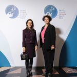 Nazanin Boniadi Instagram – A few clips from my spotlight interview at the @parispeaceforum on November 11, 2023. Thanks to Deputy Director General Fabienne Hara, moderator Essie Assibu, and all organizers for inviting me to talk about ‘Women’s Rights and Democracy’ and to highlight the plight of the Iranian people. Full interview at the link in bio. 

#WomanLifeFreedom