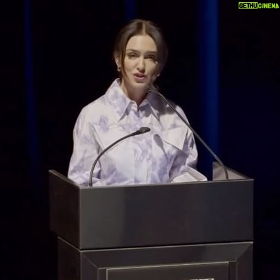 Nazanin Boniadi Instagram - I’m grateful to @iranrights for providing this powerful testimony from a brave survivor of the Islamic Republic’s brutality. I shared it as part of my @sydneypeacefoundation lecture at the @wheelercentre in Melbourne. Co-hosted by @amnestyaustralia and @rmituniversity. #WomanLifeFreedom