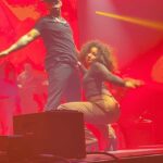 Ne-Yo Instagram - Paris SHOWED OUT! Manchester, y'all got some competition! #ChampagneAndRosesTour 🥂🌹
