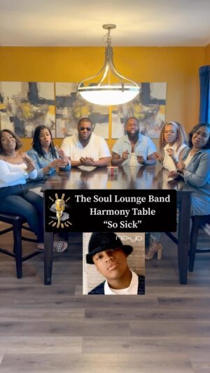 Ne-Yo Instagram - #HarmonyTable “So Sick” x Ne-Yo @neyo feat. The Soul Lounge Band

Just before Ne-Yo’s concert, we sat down at the #HarmonyTable and had to put down the vocals for this one! We love the intricate harmonies in this song along with the smooth instrumentation. Much respect to Ne-Yo for penning this track. ✊🏾

Who doesn’t love this joint?! So Sick turns 18 years old this year. Released in 2005, So Sick became a worldwide hit topping charts in the US and abroad. 

𝐕𝐨𝐜𝐚𝐥𝐢𝐬𝐭𝐬 𝐟𝐫𝐨𝐦 𝐥𝐞𝐟𝐭 𝐭𝐨 𝐫𝐢𝐠𝐡𝐭:
Pam @pameladelynn
Jackie @hautemuzik 
Sam @samdjames2 
Brian @nupey99 (Vocal Producer) 
Tiffany @tlgills 
Court @courtsings 

#soulloungeband #livemusic #acapella #livevocals #neyo #neyonation #sosick #sosickchallenge #sosickoflovesongs #rnb #rnbmusic #rnbmoney #indianapolis #indy #vocals