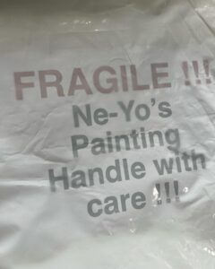 Ne-Yo Instagram - I met an incredible young artist and he blessed me with a painting of one of my all time favorite Dragonball Z characters!! PRINCE VEGETA FOR LIFE!!! Much love to @aran.artist KEEP GOING YOUNG SIR!! GREATNESS AWAITS! Much love to you and your beautiful family. And thanx again for the incredible painting!