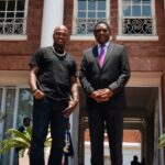 Ne-Yo Instagram - Thank you President Hichilema for the warm welcome to Zambia. 🇿🇲 📸: @christianngilchrist