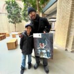 Ne-Yo Instagram - I met an incredible young artist and he blessed me with a painting of one of my all time favorite Dragonball Z characters!! PRINCE VEGETA FOR LIFE!!! Much love to @aran.artist KEEP GOING YOUNG SIR!! GREATNESS AWAITS! Much love to you and your beautiful family. And thanx again for the incredible painting!
