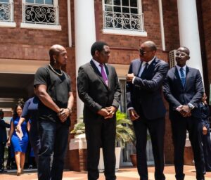Ne-Yo Instagram - Thank you President Hichilema for the warm welcome to Zambia. 🇿🇲 
📸: @christianngilchrist
