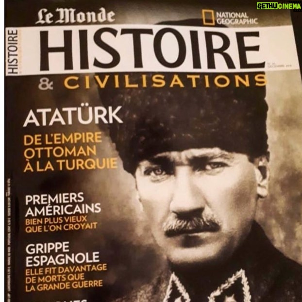 Nebahat Çehre Instagram - Le Monde dergisi ve National Geographic birlikteliği ile derginin Aralık sayısında 22 sayfa Ulu Önder Atatürk’e yer vermişler. Türk milletini her daim gururlandıran Ata’mıza sevgi ve minnetimizle.🙏🙏🙏 @ddmkma
