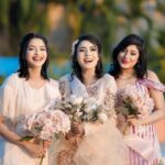 Neelanjona Neela Instagram – 💕with the bride 👰 💕