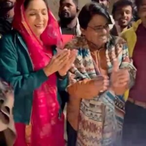Neena Gupta Instagram - Wrap up of the 3rd season of Panchayat!