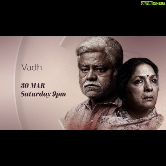 Neena Gupta Instagram - Unravel a dark story that’ll leave you astounded. Tune in to the ‘World Television Premiere’ of Vadh, Saturday, 30th March, 9pm only on &xplorHD To watch &xplorHD, call your DTH operator now. &xplorHD available on Tata Play - Channel 333 Airtel - Channel 235 @imsanjaimishra @neena_gupta @saurabhsachdeva77 @manavvij @jas.sandhu12 @rajeev.bwall #LuvRanjan @gargankur82 @ruhil_neeraj @subhav.sharma @nymphea.saraf @jstudiofilms #NextLevelProductions @tseries.official @andxplor.hd