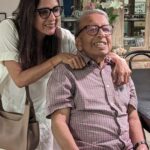Neena Gupta Instagram – With my favourite man, Mr. Rathikant Basu