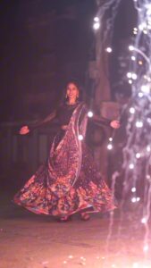 Neha Chowdary Endluri Instagram - Can you feel the love ❤️ ! 📸- @avinash_mukkamala Outfit- @bridalstoptirupati Makeup & hairstyling- @priyasandeepmakeupartistry #neha_nani #reels #trending #diwali
