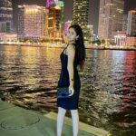 Neha Chowdary Endluri Instagram - How’s the view? 🫠🩶 #swipe 📍 Saigon river, Ho Chi Minh City #neha_nani #nehachowdary #vietnam #hochiminh