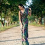 Neha Chowdary Endluri Instagram – Get lost in the moment ✨ #swipe 
📸 : @mkpassionphotography @mukeshreddy89 
Saree & blouse : @elegant_threads_by_salma 
Makeup & hairstyling: @tripuraa_alapati 

#neha_nani #nehachowdary