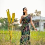 Neha Chowdary Endluri Instagram – Get lost in the moment ✨ #swipe 
📸 : @mkpassionphotography @mukeshreddy89 
Saree & blouse : @elegant_threads_by_salma 
Makeup & hairstyling: @tripuraa_alapati 

#neha_nani #nehachowdary
