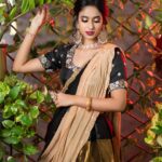 Neha Chowdary Endluri Instagram – 🤎! #swipe 
Outfit : @house_of_priyasandeep 
Makeup & hairstyle : @priyasandeepmakeupartistry @bridalstoptirupati 
Captured: @mukeshreddy89 @mkpassionphotography 

#neha_nani #nehachowdary