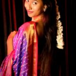 Neha Chowdary Endluri Instagram - Gundumalli 🤍 #neha_nani #reels #trending Saree : @sarees_by_siva