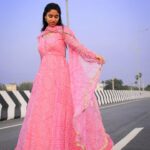 Neha Chowdary Endluri Instagram - Outfit: @elegant_threads_by_salma 🌸 #neha_nani #nehachowdary #swipe