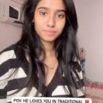 Neha Chowdary Endluri Instagram - Temple date ? 🙈🤍 #neha_nani #reels #trending