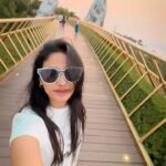 Neha Chowdary Endluri Instagram - Golden bridge 🫠 you beauty 💕 #neha_nani #reels #trending #banahills #vietnam #goldenbridge